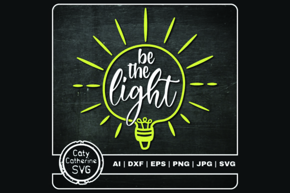 Be the Light Bulb Quote: A Thoughtful Embroidery Design for Real Projects