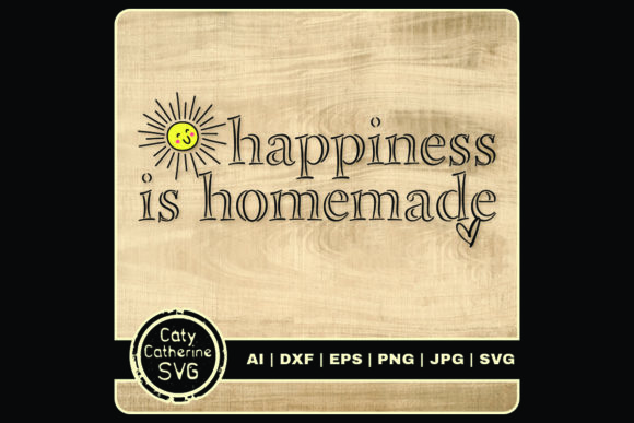 Happiness Is Homemade: A Warm and Versatile Embroidery Design