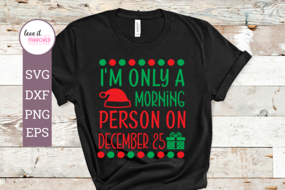 I m Only a Morning Person on December 25 Embroidery Review