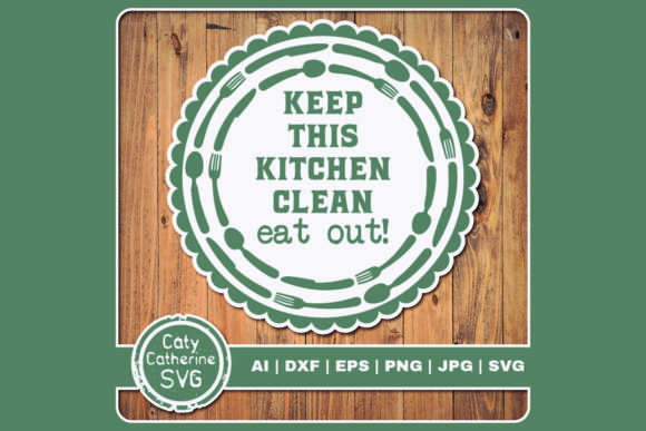 Keep This Kitchen Clean Eat Out Embroidery Design Review