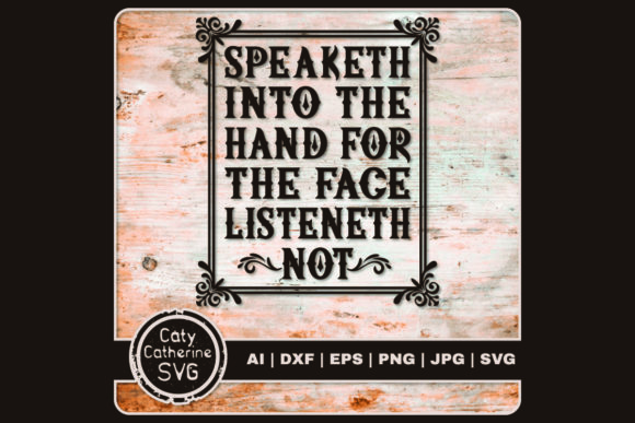 Speaketh Into the Hand for Real Embroidery Projects