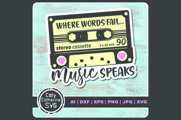Where Words Fail Music Speaks: A Thoughtful Embroidery Design for Crafters